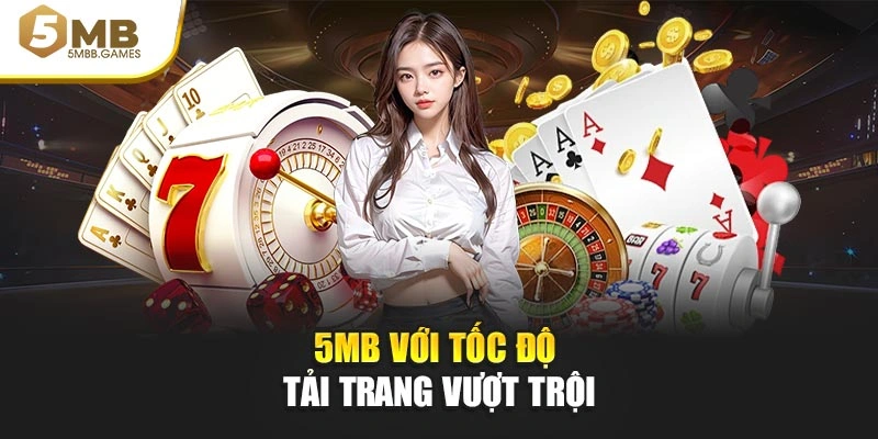 5MB với tốc độ tải trang vượt trội